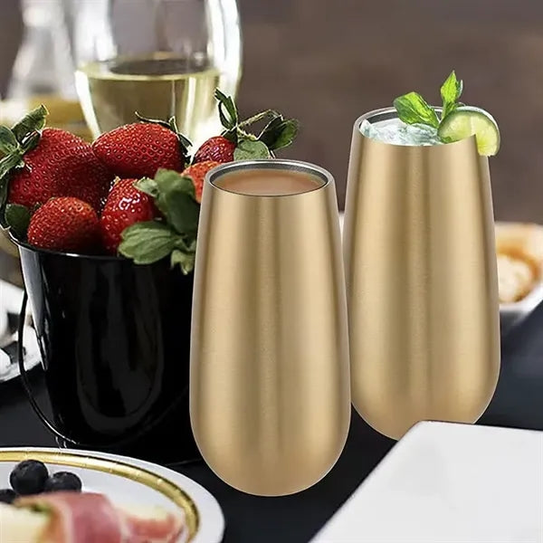 6oz U-shaped Stainless Steel Wine Thermos