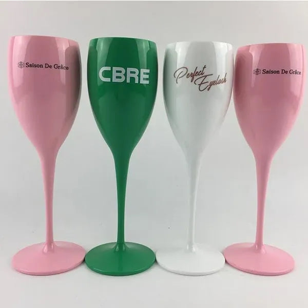 5 Oz Unbreakable Champagne Party Flute Plastic Wine Glass