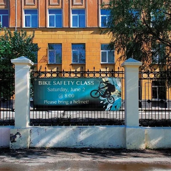 3' X 8' Super Poly Knit Fabric Banner