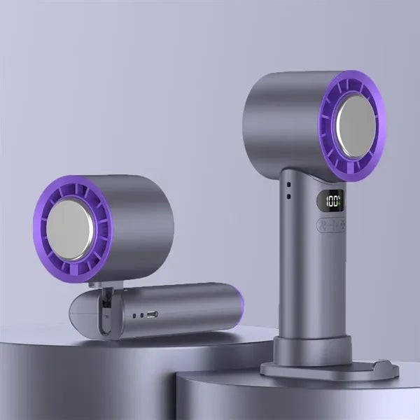 Foldable Rechargeable Mini Cooling Fan Handheld Desktop
