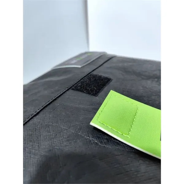 Wrinkled Roll-up Kraft Paper Backpack W/Cotton Linning
