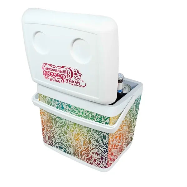 15L Grab-N-Go Cooler, Wrap Graphic and Top Imprint