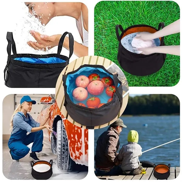 Portable Collapsible Bucket Camping