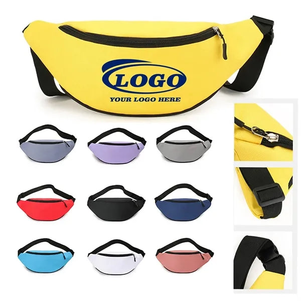 Adjustable Zipper Fanny Pack