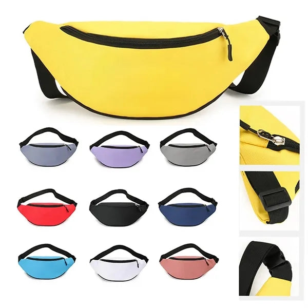 Adjustable Zipper Fanny Pack