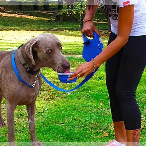 5-In-1 Water Bottle Dog Leash