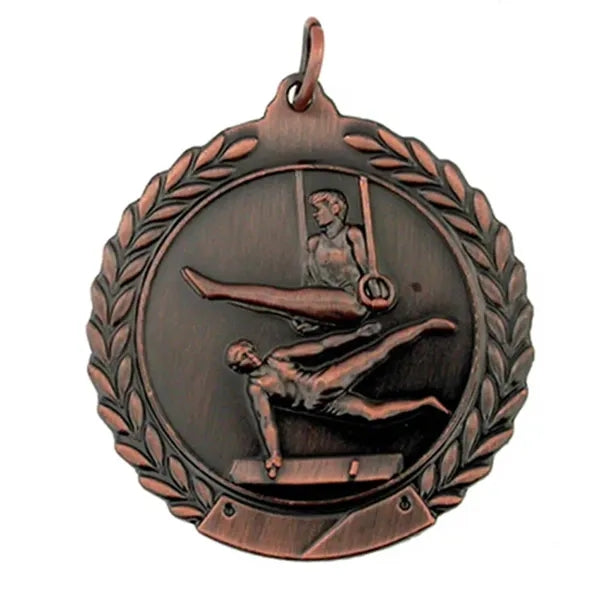 Male Gymnastics Medal - Engravable