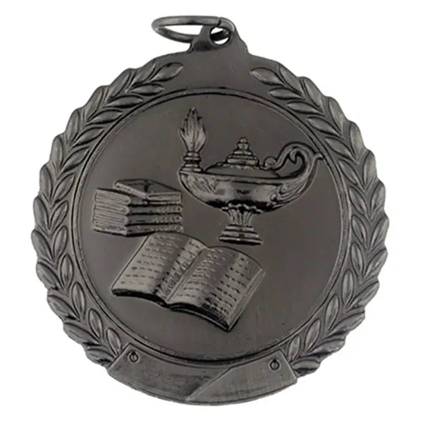 Lamp of Knowledge Medal - Engravable