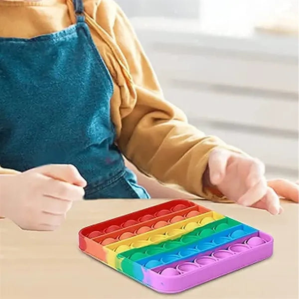 Rainbow Pop It Fidget Sensory Toy