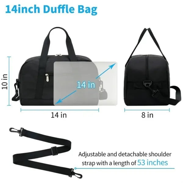 14 Inch Small Duffel Bag