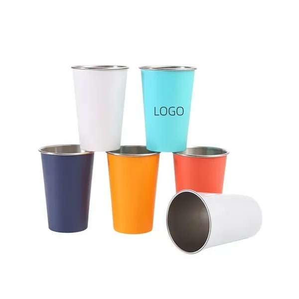 16oz Stainless Steel Shatterproof Pint Cup