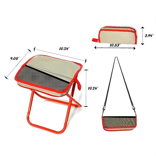 Lightweight Foldable Stool with Carrying Bag