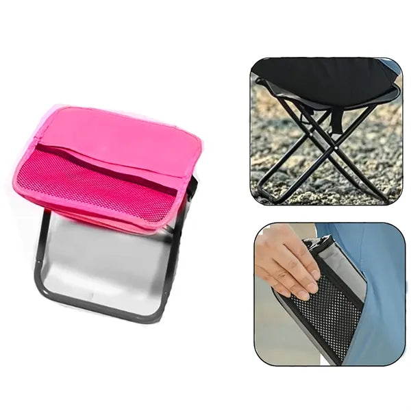 Lightweight Foldable Stool with Carrying Bag
