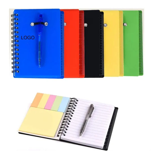 Spiral Notebook Steno Pocket Notepad With Pen
