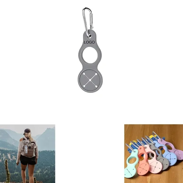 Bottled Water Clips with Towel Holder