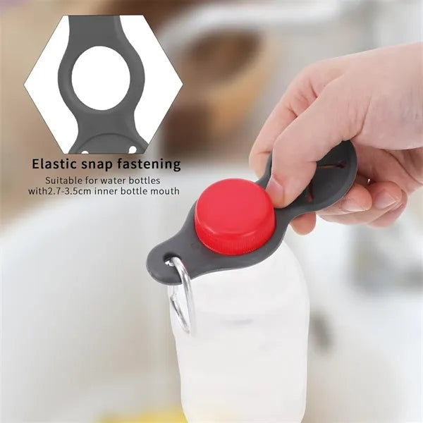 Bottled Water Clips with Towel Holder