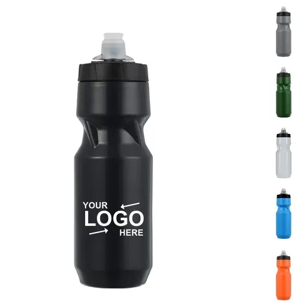 24 Oz Squeezing Sports Water Bottles