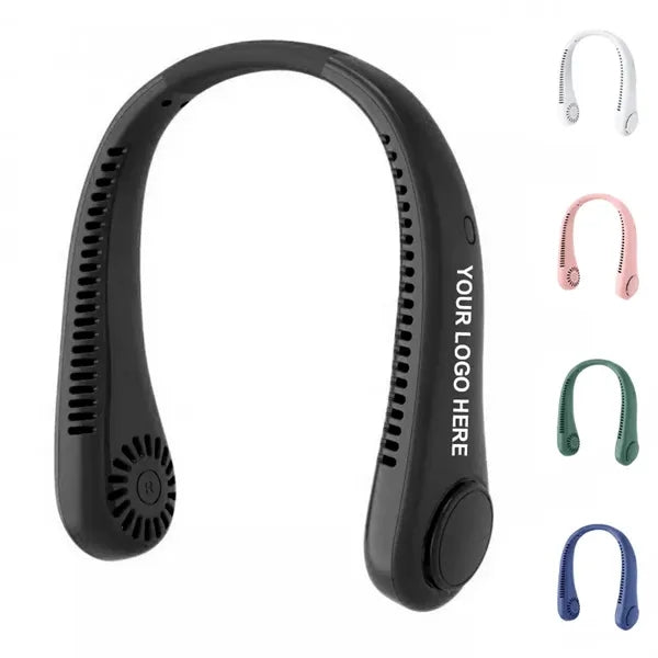 Portable Wearable Neck Fan With 3-Speed