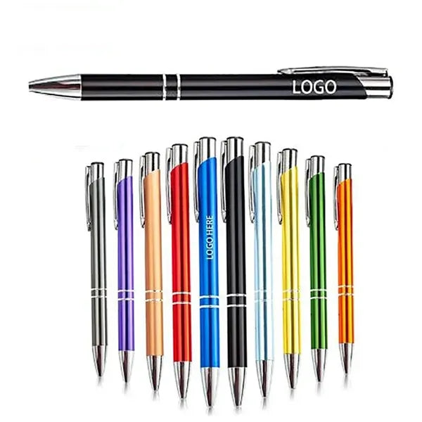 Sleek Metal Aluminum Ballpoint Pen