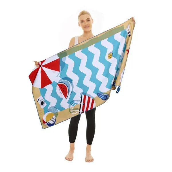 Quick Dry Lightweight Microfiber Beach Towels