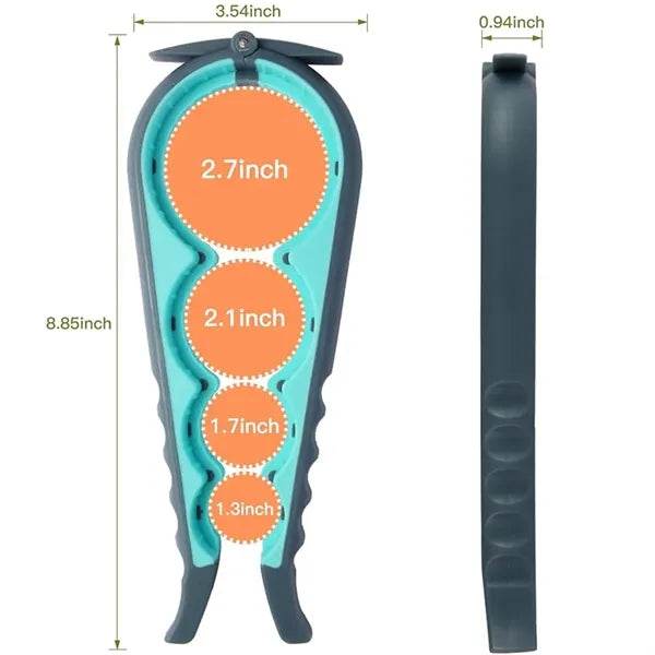 Multi-functional opener for easy lid removal