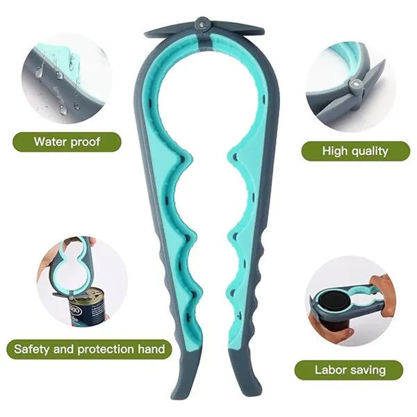 Multi-functional opener for easy lid removal