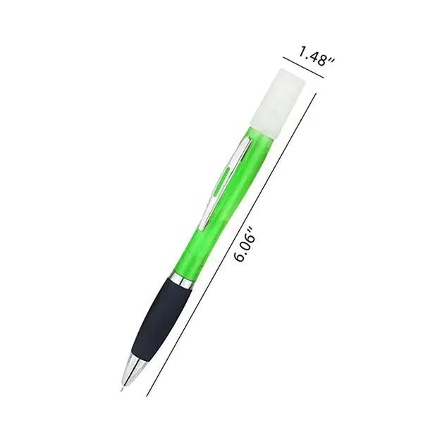 2 in 1 Rotatable Ballpoint Pen With Spray Bottle