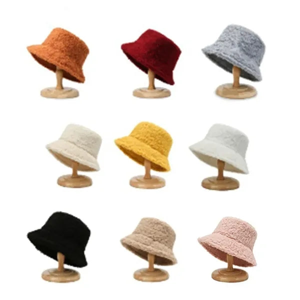 Cozy Sherpa Bucket Hat for Winter Wear