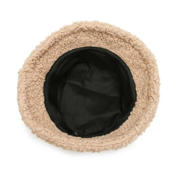 Cozy Sherpa Bucket Hat for Winter Wear