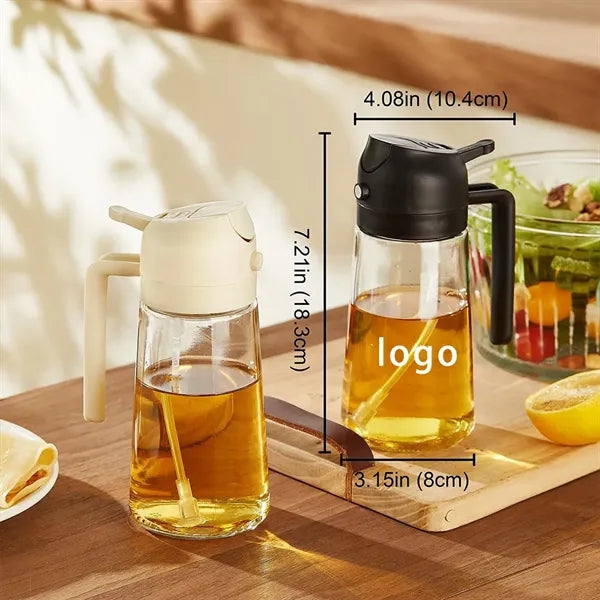 16oz Glass Olive Oil Sprayer for Cooking