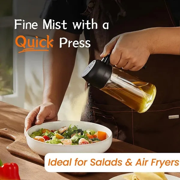 16oz Glass Olive Oil Sprayer for Cooking