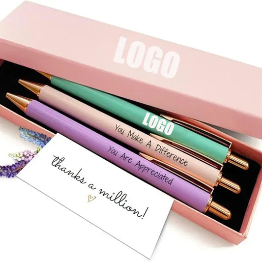 Inspirational3PCS Fancy Pen Set for Women Girl