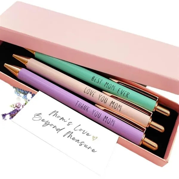 Inspirational3PCS Fancy Pen Set for Women Girl