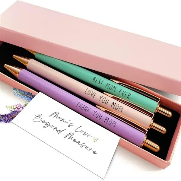 Inspirational3PCS Fancy Pen Set for Women Girl