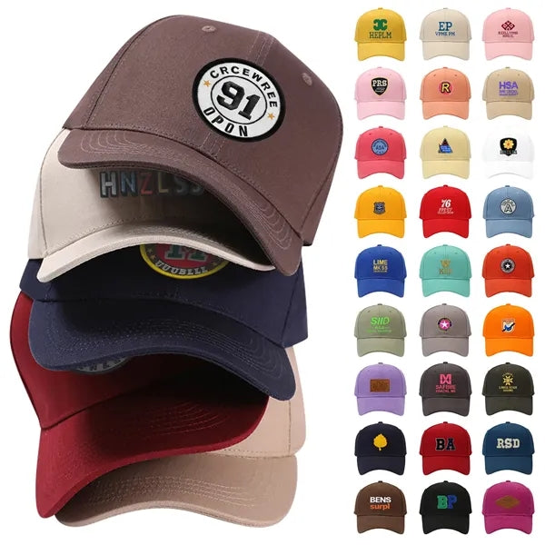 6 Panel Baseball Cap For Men Women