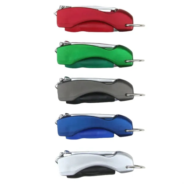 Creative Multifunction Folded Nail Clippers Ballpoint Pen