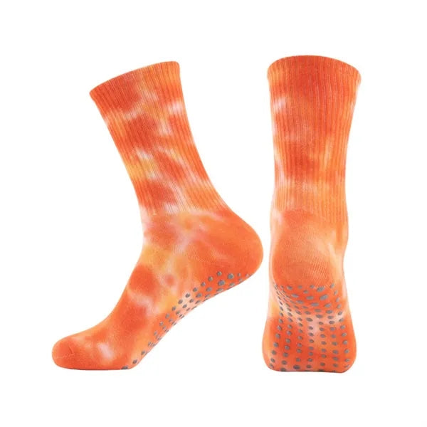 Tie Dye Soft Cotton Crew Casual Socks
