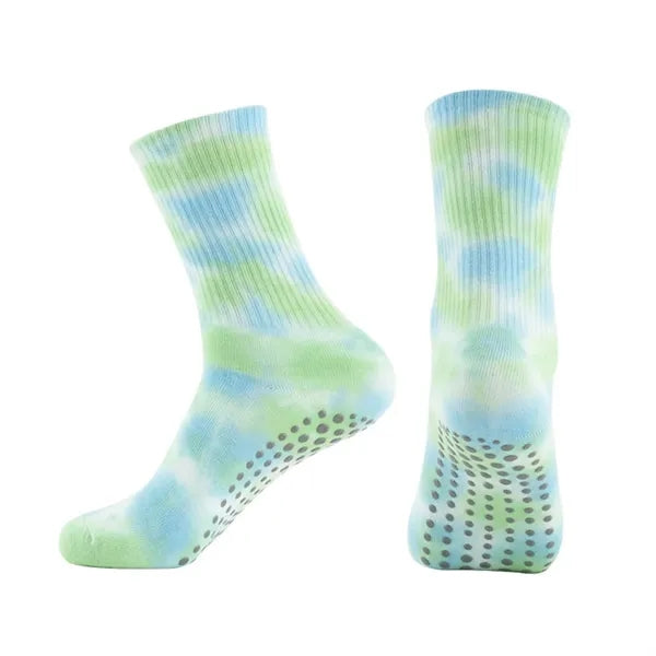Tie Dye Soft Cotton Crew Casual Socks