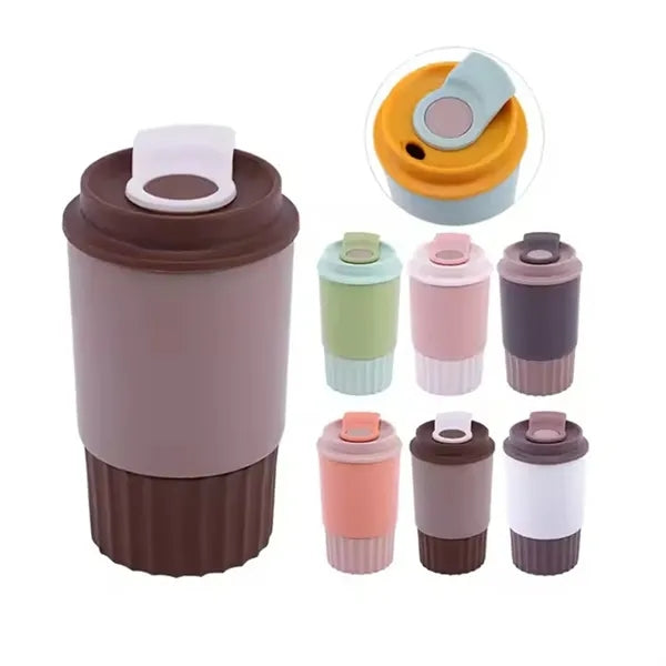 12 oz Double Wall Vacuum Coffee Mug with Lid
