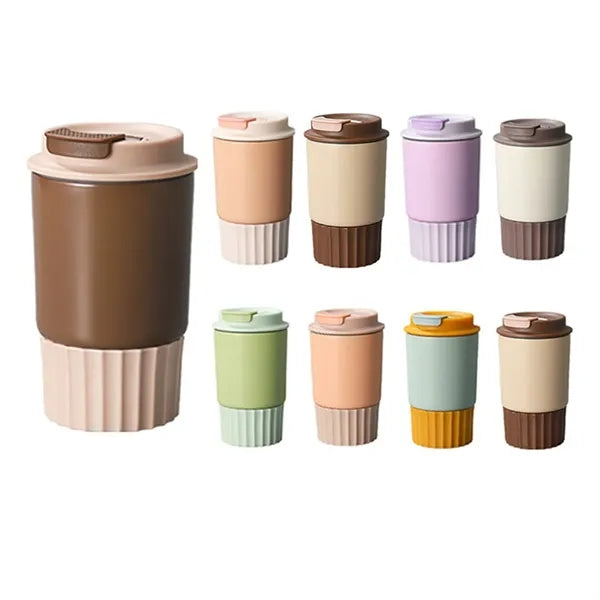 12 oz Double Wall Vacuum Coffee Mug with Lid
