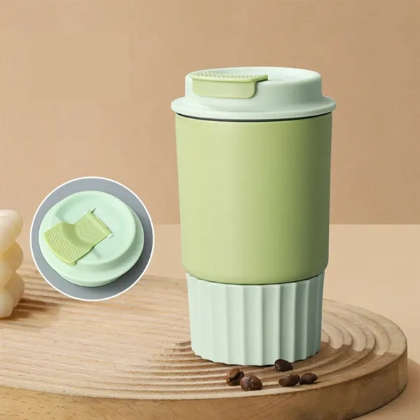 12 oz Double Wall Vacuum Coffee Mug with Lid