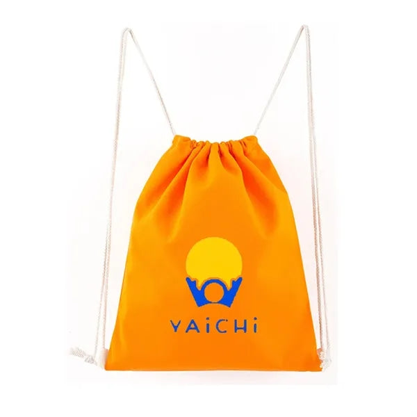 Cotton Canvas Drawstring Backpacks