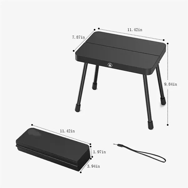 Logo Aluminum Alloy Portable Foldable Outdoor Chair