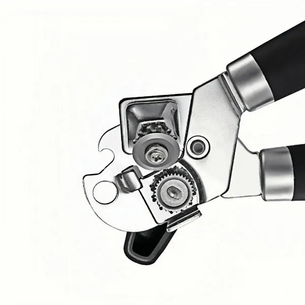 3 In 1 Manual Can Opener With Ergonomic Grip