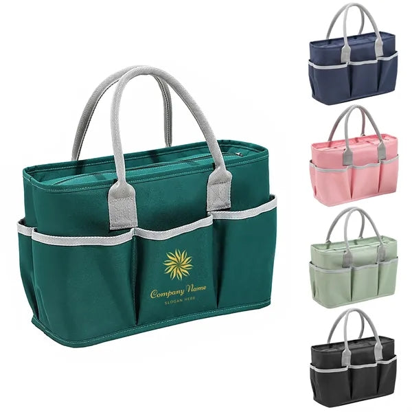 14-Can Two-Tone Cooler Bag with Multiple Pockets