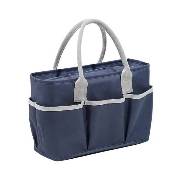 14-Can Two-Tone Cooler Bag with Multiple Pockets