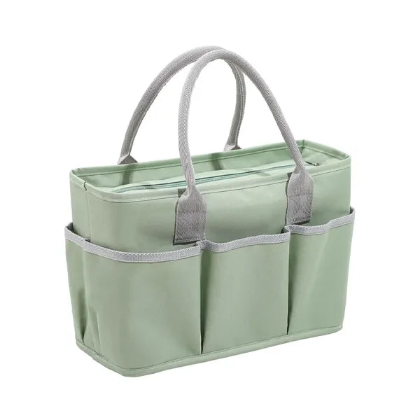 14-Can Two-Tone Cooler Bag with Multiple Pockets