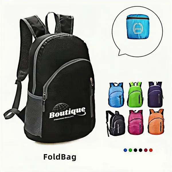 Foldable Lightweight Backpack For Travel And Outdoor Use