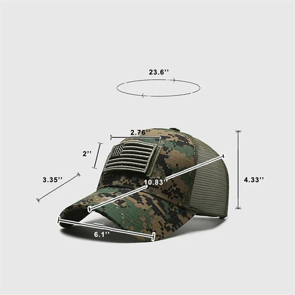 American Flag Baseball Cap