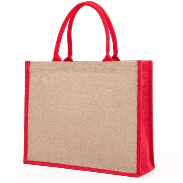 Eco-Chic Jute Tote with Rope Handle